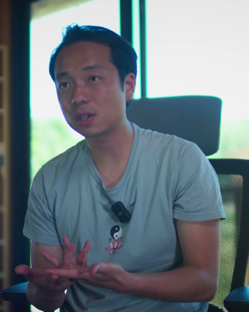 David Lin, fondateur de Fyneo, pendant le séminaire du collectif en juin 2026.